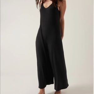 Alternative v neck cotton romper, medium, charcoal grey.